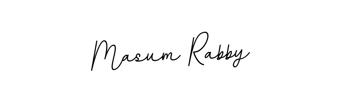 Design your own signature with our free online signature maker. With this signature software, you can create a handwritten (BallpointsItalic-DORy9) signature for name Masum Rabby. Masum Rabby signature style 11 images and pictures png