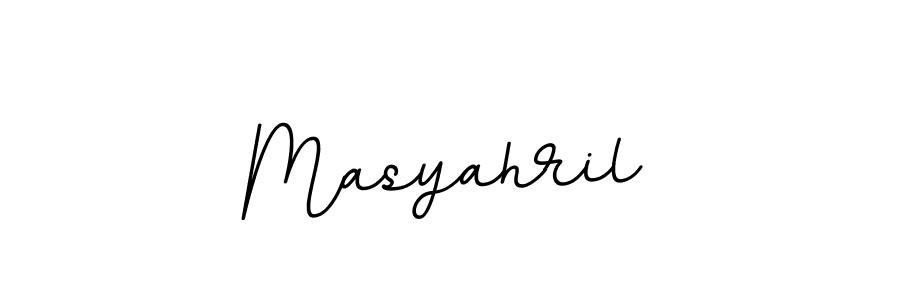 You should practise on your own different ways (BallpointsItalic-DORy9) to write your name (Masyahril) in signature. don't let someone else do it for you. Masyahril signature style 11 images and pictures png