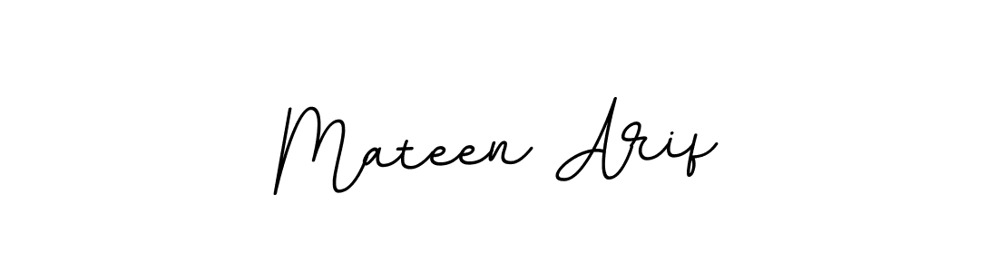 Create a beautiful signature design for name Mateen Arif. With this signature (BallpointsItalic-DORy9) fonts, you can make a handwritten signature for free. Mateen Arif signature style 11 images and pictures png