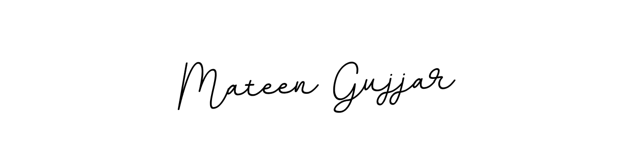 Create a beautiful signature design for name Mateen Gujjar. With this signature (BallpointsItalic-DORy9) fonts, you can make a handwritten signature for free. Mateen Gujjar signature style 11 images and pictures png