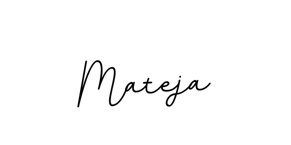 You should practise on your own different ways (BallpointsItalic-DORy9) to write your name (Mateja) in signature. don't let someone else do it for you. Mateja signature style 11 images and pictures png