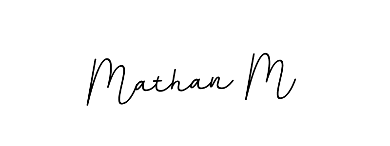 This is the best signature style for the Mathan M name. Also you like these signature font (BallpointsItalic-DORy9). Mix name signature. Mathan M signature style 11 images and pictures png