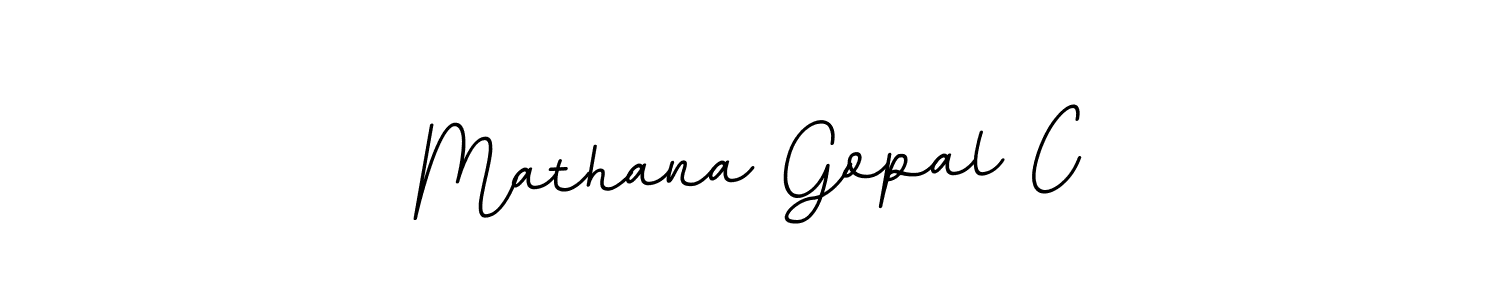 Make a short Mathana Gopal C signature style. Manage your documents anywhere anytime using BallpointsItalic-DORy9. Create and add eSignatures, submit forms, share and send files easily. Mathana Gopal C signature style 11 images and pictures png