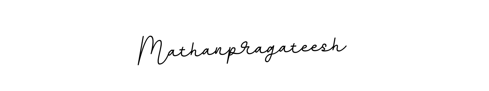 Use a signature maker to create a handwritten signature online. With this signature software, you can design (BallpointsItalic-DORy9) your own signature for name Mathanpragateesh. Mathanpragateesh signature style 11 images and pictures png