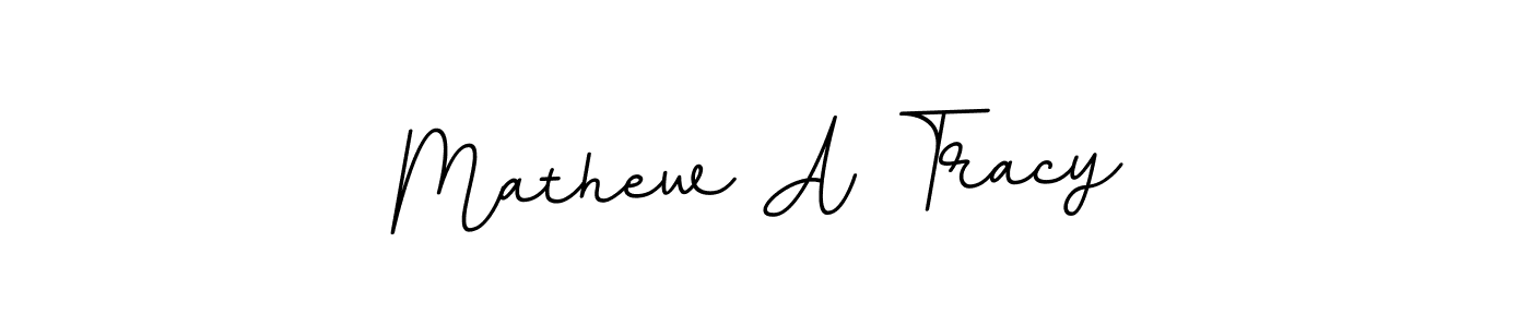 Use a signature maker to create a handwritten signature online. With this signature software, you can design (BallpointsItalic-DORy9) your own signature for name Mathew A Tracy. Mathew A Tracy signature style 11 images and pictures png