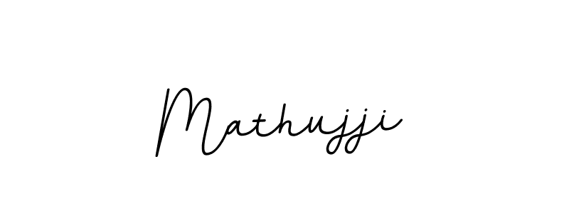 You should practise on your own different ways (BallpointsItalic-DORy9) to write your name (Mathujji) in signature. don't let someone else do it for you. Mathujji signature style 11 images and pictures png