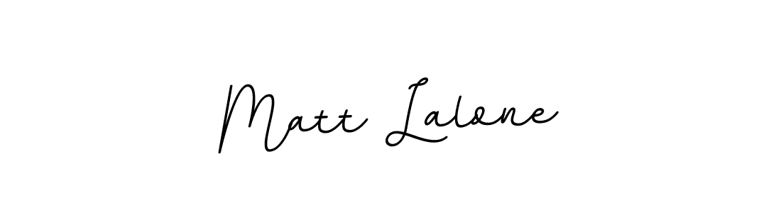 Use a signature maker to create a handwritten signature online. With this signature software, you can design (BallpointsItalic-DORy9) your own signature for name Matt Lalone. Matt Lalone signature style 11 images and pictures png