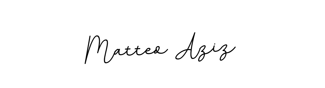 Matteo Aziz stylish signature style. Best Handwritten Sign (BallpointsItalic-DORy9) for my name. Handwritten Signature Collection Ideas for my name Matteo Aziz. Matteo Aziz signature style 11 images and pictures png