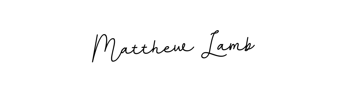 How to make Matthew Lamb signature? BallpointsItalic-DORy9 is a professional autograph style. Create handwritten signature for Matthew Lamb name. Matthew Lamb signature style 11 images and pictures png
