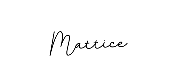 Mattice stylish signature style. Best Handwritten Sign (BallpointsItalic-DORy9) for my name. Handwritten Signature Collection Ideas for my name Mattice. Mattice signature style 11 images and pictures png