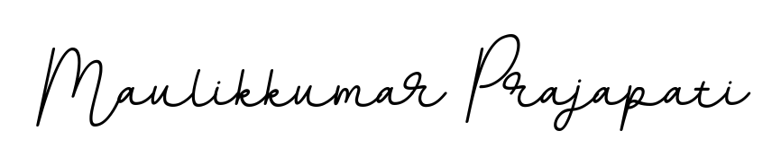 Create a beautiful signature design for name Maulikkumar Prajapati. With this signature (BallpointsItalic-DORy9) fonts, you can make a handwritten signature for free. Maulikkumar Prajapati signature style 11 images and pictures png