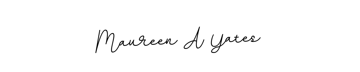 Also You can easily find your signature by using the search form. We will create Maureen A Yates name handwritten signature images for you free of cost using BallpointsItalic-DORy9 sign style. Maureen A Yates signature style 11 images and pictures png