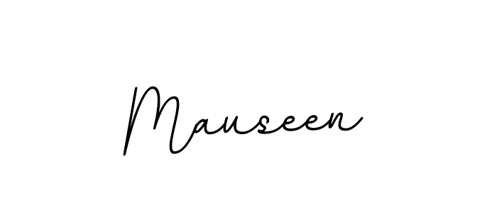 Design your own signature with our free online signature maker. With this signature software, you can create a handwritten (BallpointsItalic-DORy9) signature for name Mauseen. Mauseen signature style 11 images and pictures png