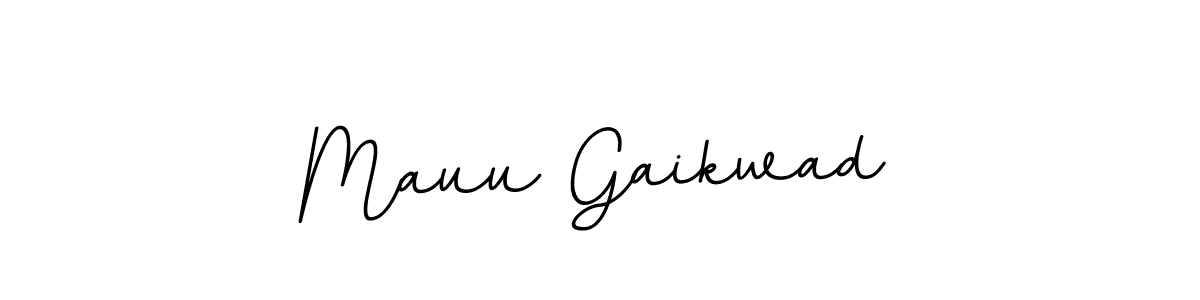 Create a beautiful signature design for name Mauu Gaikwad. With this signature (BallpointsItalic-DORy9) fonts, you can make a handwritten signature for free. Mauu Gaikwad signature style 11 images and pictures png