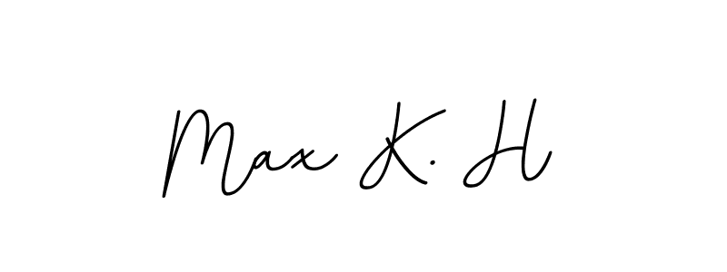 How to make Max K. H signature? BallpointsItalic-DORy9 is a professional autograph style. Create handwritten signature for Max K. H name. Max K. H signature style 11 images and pictures png