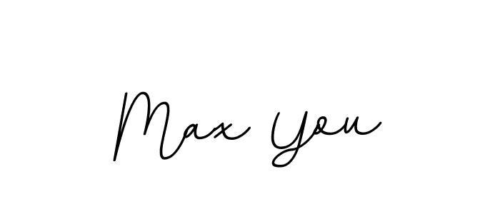 Similarly BallpointsItalic-DORy9 is the best handwritten signature design. Signature creator online .You can use it as an online autograph creator for name Max You. Max You signature style 11 images and pictures png