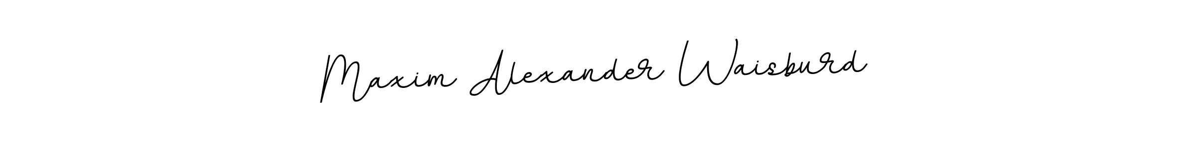 How to make Maxim Alexander Waisburd signature? BallpointsItalic-DORy9 is a professional autograph style. Create handwritten signature for Maxim Alexander Waisburd name. Maxim Alexander Waisburd signature style 11 images and pictures png