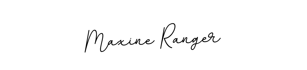 Maxine Ranger stylish signature style. Best Handwritten Sign (BallpointsItalic-DORy9) for my name. Handwritten Signature Collection Ideas for my name Maxine Ranger. Maxine Ranger signature style 11 images and pictures png