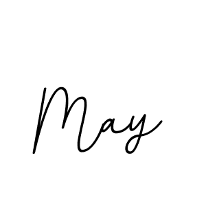 Make a beautiful signature design for name May. With this signature (BallpointsItalic-DORy9) style, you can create a handwritten signature for free. May signature style 11 images and pictures png