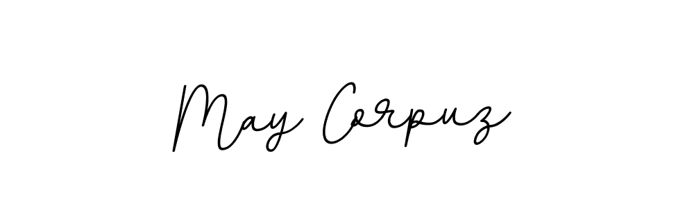 Similarly BallpointsItalic-DORy9 is the best handwritten signature design. Signature creator online .You can use it as an online autograph creator for name May Corpuz. May Corpuz signature style 11 images and pictures png