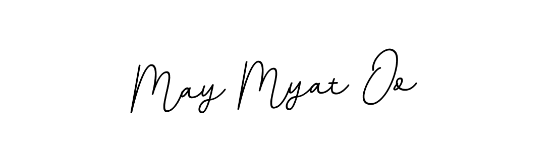 How to make May Myat Oo signature? BallpointsItalic-DORy9 is a professional autograph style. Create handwritten signature for May Myat Oo name. May Myat Oo signature style 11 images and pictures png