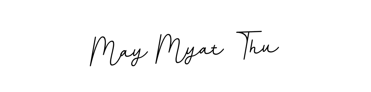 Also we have May Myat Thu name is the best signature style. Create professional handwritten signature collection using BallpointsItalic-DORy9 autograph style. May Myat Thu signature style 11 images and pictures png
