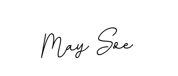 May Soe stylish signature style. Best Handwritten Sign (BallpointsItalic-DORy9) for my name. Handwritten Signature Collection Ideas for my name May Soe. May Soe signature style 11 images and pictures png