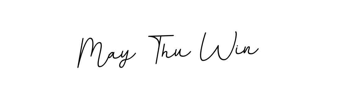 How to Draw May Thu Win signature style? BallpointsItalic-DORy9 is a latest design signature styles for name May Thu Win. May Thu Win signature style 11 images and pictures png