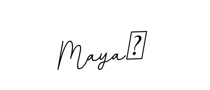 Also You can easily find your signature by using the search form. We will create Maya✨ name handwritten signature images for you free of cost using BallpointsItalic-DORy9 sign style. Maya✨ signature style 11 images and pictures png