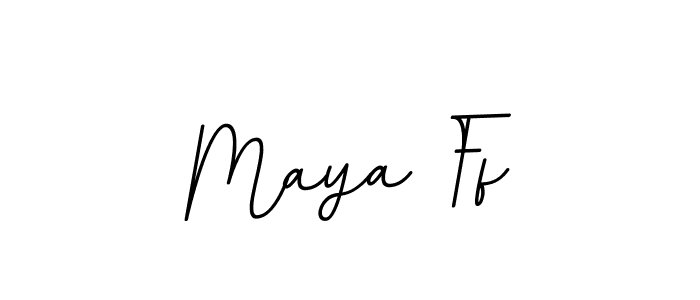 Also we have Maya Ff name is the best signature style. Create professional handwritten signature collection using BallpointsItalic-DORy9 autograph style. Maya Ff signature style 11 images and pictures png