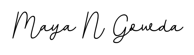 The BallpointsItalic-DORy9 font gives name Maya N Gowda a signature that looks effortless yet distinguished. Download high-res PNG instantly. Maya N Gowda signature style 11 images and pictures png