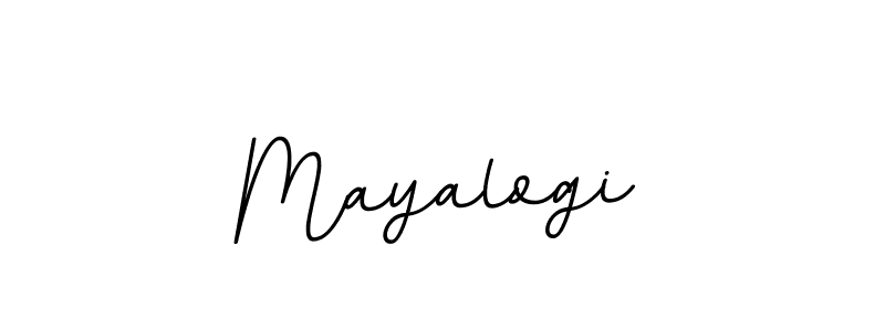 Create a beautiful signature design for name Mayalogi. With this signature (BallpointsItalic-DORy9) fonts, you can make a handwritten signature for free. Mayalogi signature style 11 images and pictures png