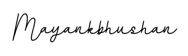 Create an unforgettable impression when signing with Mayankbhushan name styled in BallpointsItalic-DORy9 typography. 100% free online generator. Mayankbhushan signature style 11 images and pictures png