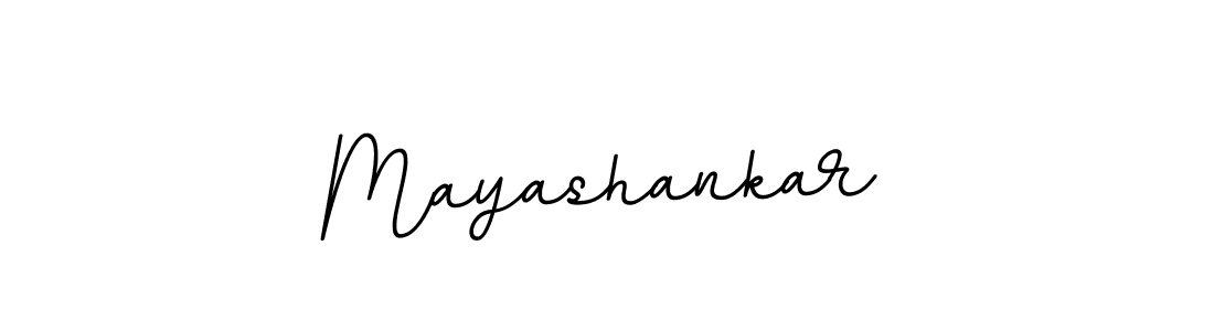 Make a beautiful signature design for name Mayashankar. With this signature (BallpointsItalic-DORy9) style, you can create a handwritten signature for free. Mayashankar signature style 11 images and pictures png