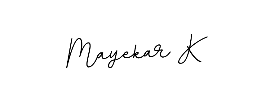 You can use this online signature creator to create a handwritten signature for the name Mayekar K. This is the best online autograph maker. Mayekar K signature style 11 images and pictures png