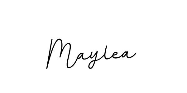 Make a beautiful signature design for name Maylea. With this signature (BallpointsItalic-DORy9) style, you can create a handwritten signature for free. Maylea signature style 11 images and pictures png