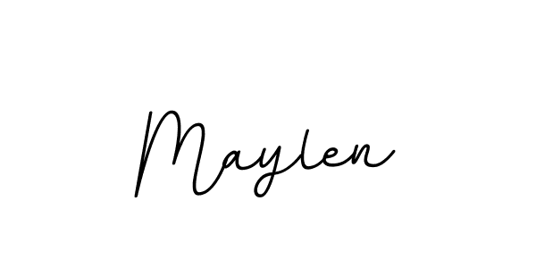 Similarly BallpointsItalic-DORy9 is the best handwritten signature design. Signature creator online .You can use it as an online autograph creator for name Maylen. Maylen signature style 11 images and pictures png