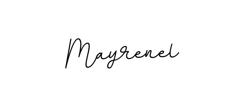 Also we have Mayrenel name is the best signature style. Create professional handwritten signature collection using BallpointsItalic-DORy9 autograph style. Mayrenel signature style 11 images and pictures png