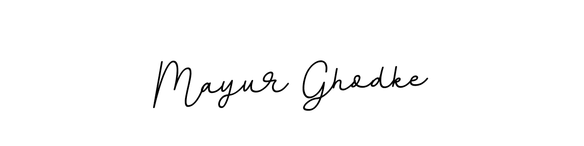 Create a beautiful signature design for name Mayur Ghodke. With this signature (BallpointsItalic-DORy9) fonts, you can make a handwritten signature for free. Mayur Ghodke signature style 11 images and pictures png