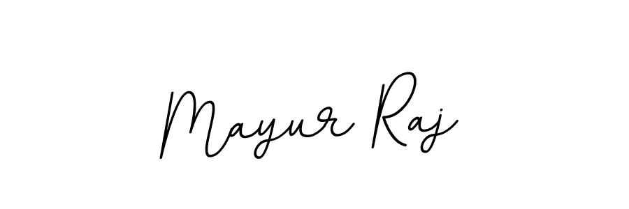 Mayur Raj stylish signature style. Best Handwritten Sign (BallpointsItalic-DORy9) for my name. Handwritten Signature Collection Ideas for my name Mayur Raj. Mayur Raj signature style 11 images and pictures png