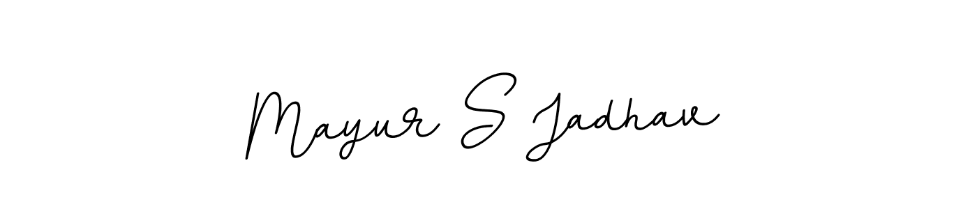 Make a short Mayur S Jadhav signature style. Manage your documents anywhere anytime using BallpointsItalic-DORy9. Create and add eSignatures, submit forms, share and send files easily. Mayur S Jadhav signature style 11 images and pictures png