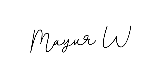 You can use this online signature creator to create a handwritten signature for the name Mayur W. This is the best online autograph maker. Mayur W signature style 11 images and pictures png