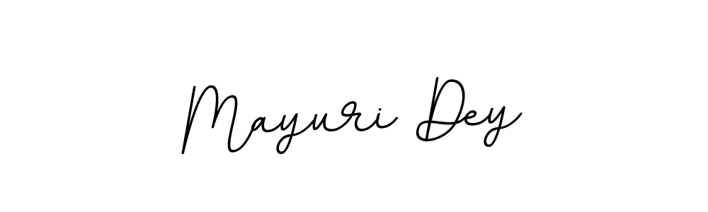 Use a signature maker to create a handwritten signature online. With this signature software, you can design (BallpointsItalic-DORy9) your own signature for name Mayuri Dey. Mayuri Dey signature style 11 images and pictures png
