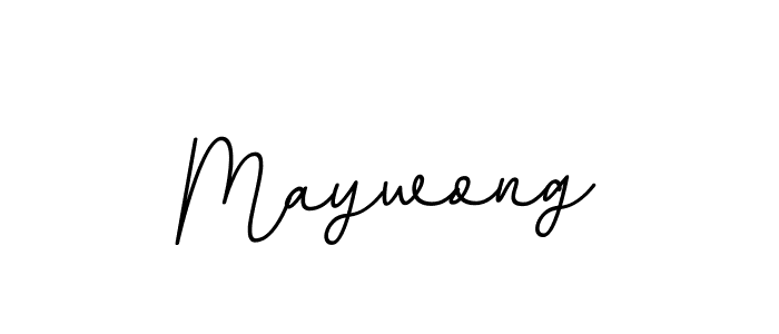The best way (BallpointsItalic-DORy9) to make a short signature is to pick only two or three words in your name. The name Maywong include a total of six letters. For converting this name. Maywong signature style 11 images and pictures png