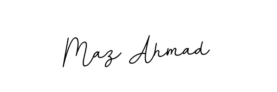 Make a beautiful signature design for name Maz Ahmad. Use this online signature maker to create a handwritten signature for free. Maz Ahmad signature style 11 images and pictures png