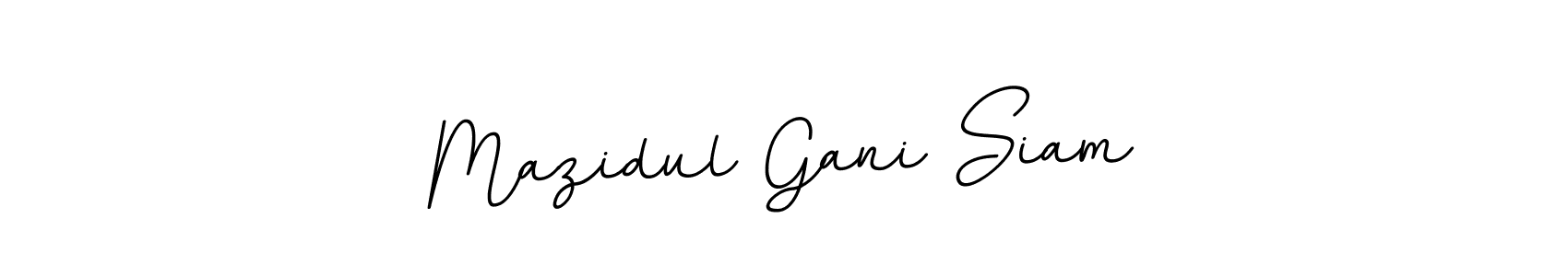 Once you've used our free online signature maker to create your best signature BallpointsItalic-DORy9 style, it's time to enjoy all of the benefits that Mazidul Gani Siam name signing documents. Mazidul Gani Siam signature style 11 images and pictures png