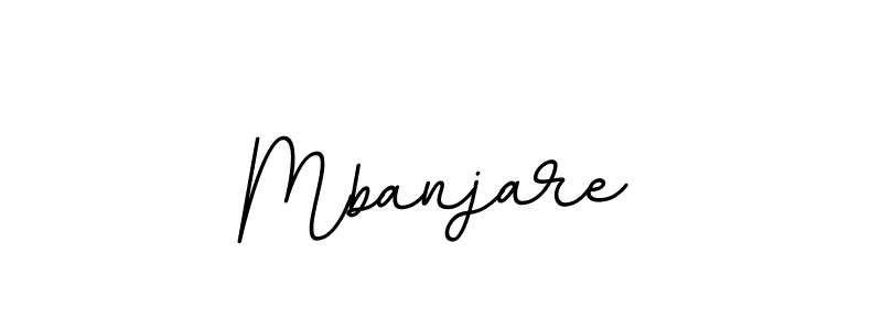 The best way (BallpointsItalic-DORy9) to make a short signature is to pick only two or three words in your name. The name Mbanjare include a total of six letters. For converting this name. Mbanjare signature style 11 images and pictures png