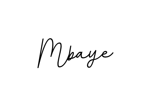 Make a beautiful signature design for name Mbaye. With this signature (BallpointsItalic-DORy9) style, you can create a handwritten signature for free. Mbaye signature style 11 images and pictures png