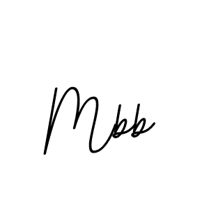 Design your own signature with our free online signature maker. With this signature software, you can create a handwritten (BallpointsItalic-DORy9) signature for name Mbb. Mbb signature style 11 images and pictures png