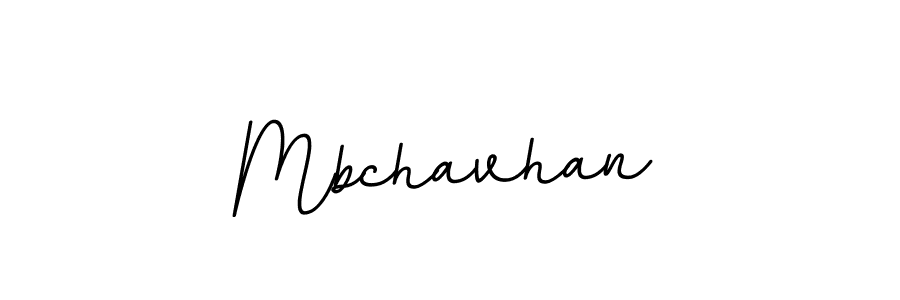 Make a beautiful signature design for name Mbchavhan. With this signature (BallpointsItalic-DORy9) style, you can create a handwritten signature for free. Mbchavhan signature style 11 images and pictures png